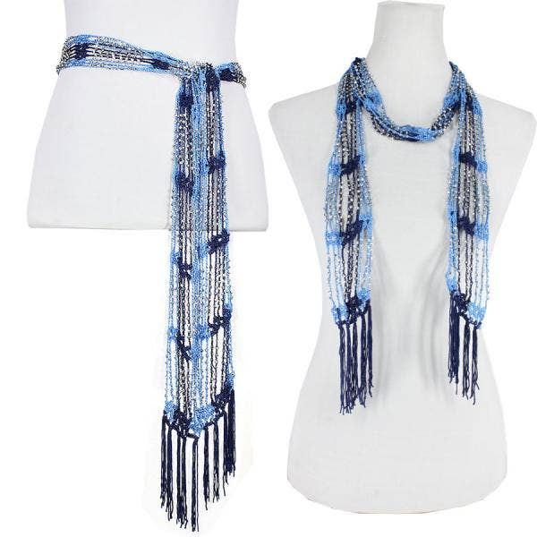 The Magic Scarf Company - Wholesale Scarf - Women's - 1755 - Shanghai Beaded Scarves/Sash47