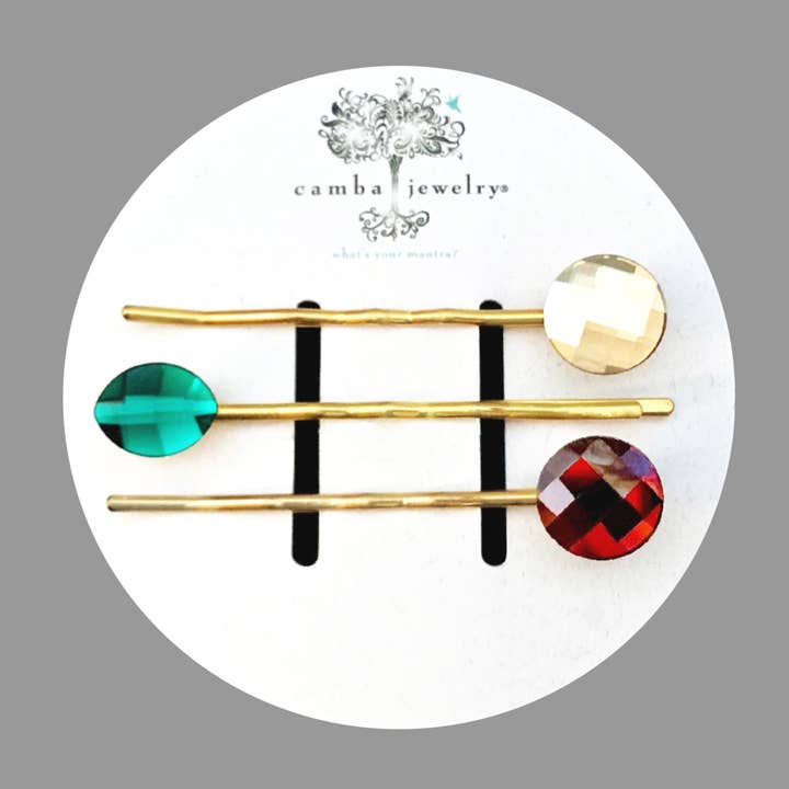 Camba Jewelry - Vendita all'ingrosso Forcine per capelli - Trii di forcine per capelli Swarovski