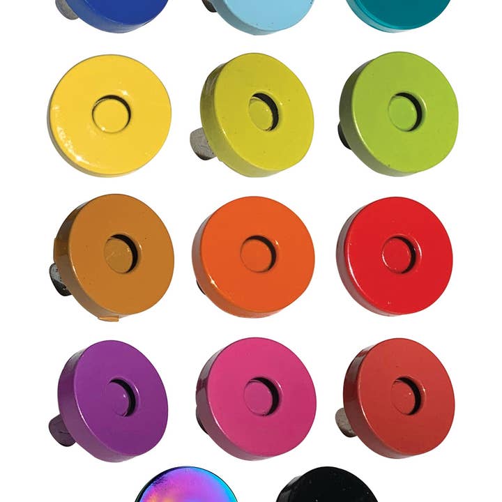 Sassafras Lane Designs - Wholesale Sewing Button/Snap - Colorful Magnetic Snaps