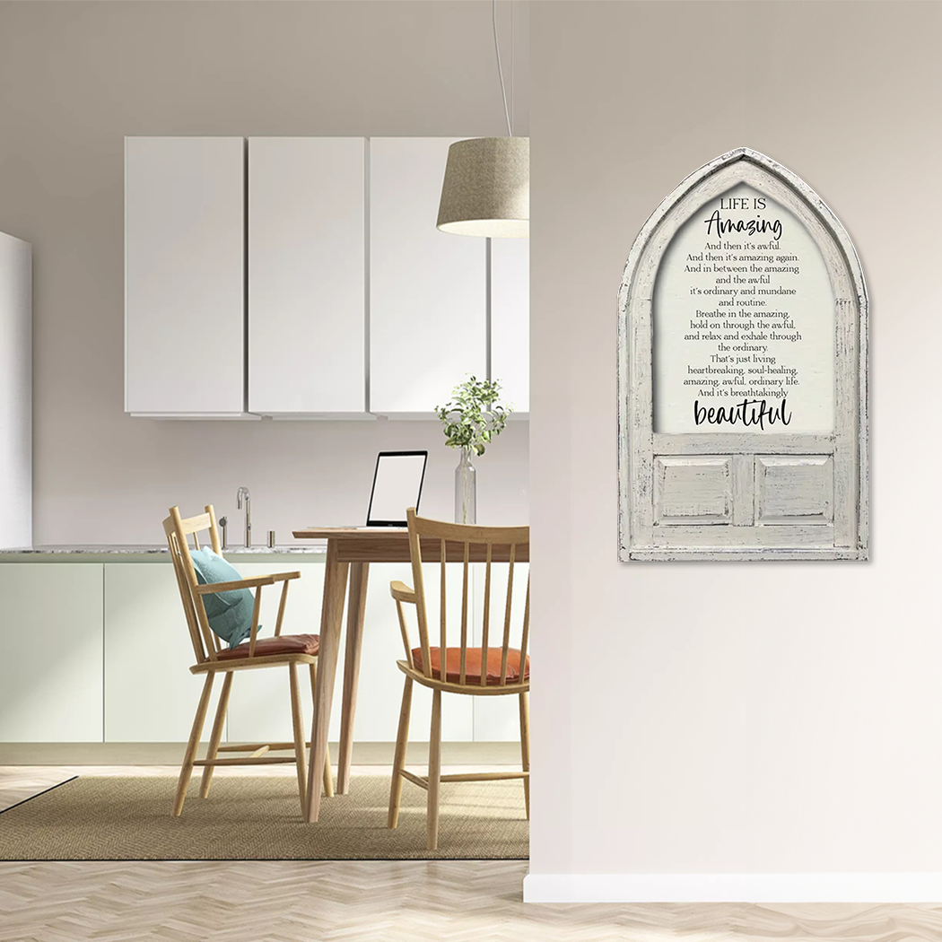 Jarmz Designs - Vente Pancarte - Petit cadre arqué, la vie est incroyable1