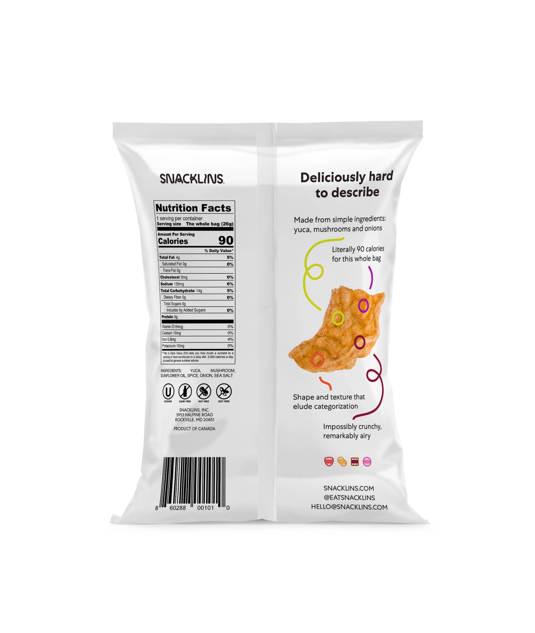 Snacklins - Wholesale Puffed Snack - Chesapeake Bay Snacklins (12ct - 0.9 oz)2