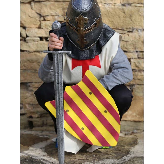 KALID MEDIEVAL - Vente Jouet classique – enfant - ÉPÉE EN PLASTIQUE TEMPLAR HISTORIK - ST067