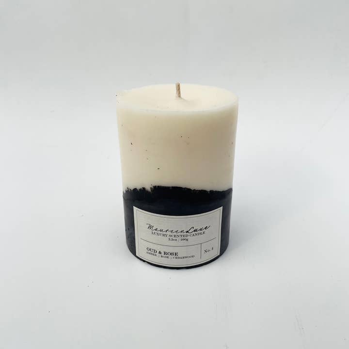 Maureen Luxe Studio – wholesale Pillar candle – Oud Pillar Candles