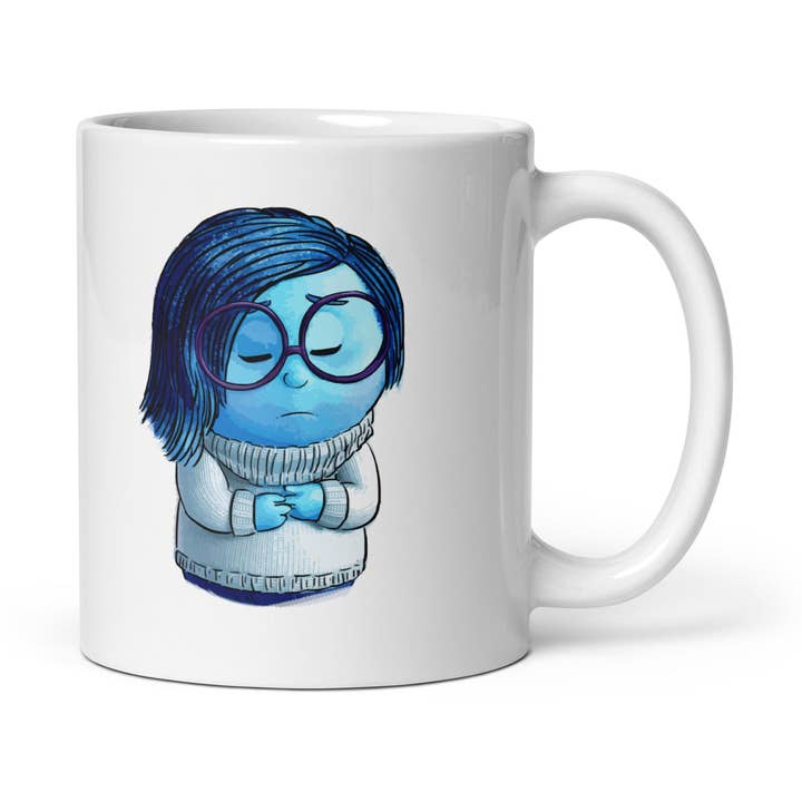 El loco del Pelo Rizo - Wholesale Coffee Mug - Tristeza mug0