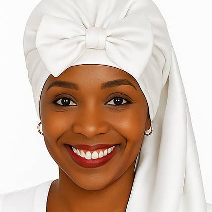 My Aunt T's Closet - Wholesale Sleep Cap / Bonnet - Women's - Satin Braid Bonnet - Adult18