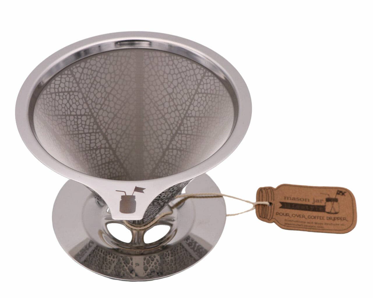 Mason Jar Lifestyle - Wholesale Pour Over & Dripper - Stainless Steel Pour Over Drip Coffee Filter for Mason Jars5