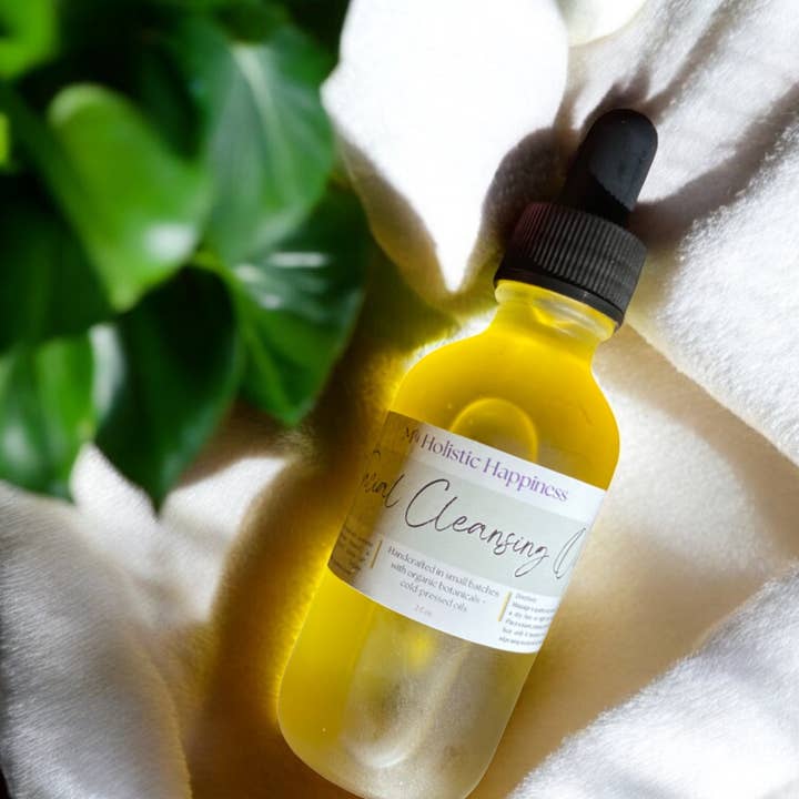 Facial Cleansing Oil Gentle Face Cleanser for wholesale by My Holistic Happiness
