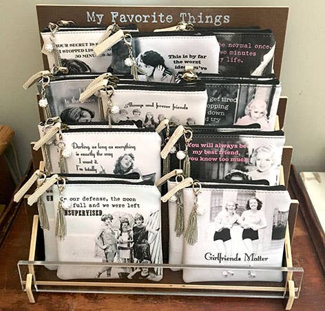 My Favorite Things - Wholesale Coin Purse - Women's - PAC-COIN 24 assorted coin purses and display