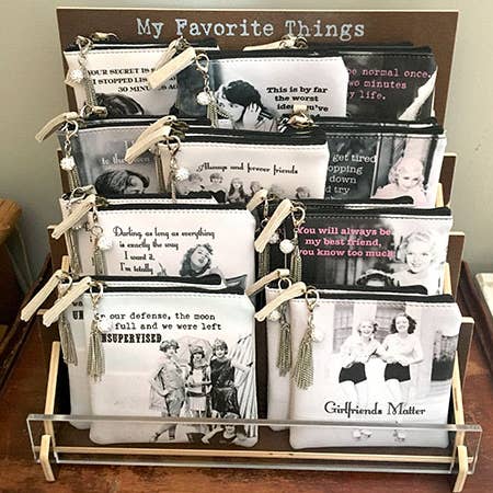 PAC-COIN 24 assorted coin purses and display for wholesale by My Favorite Things