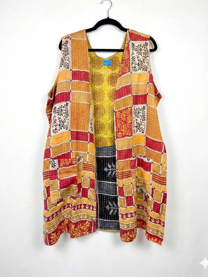 Gilet Long Esprit Bohème 1000-15 pour la vente par She Lives Beauty