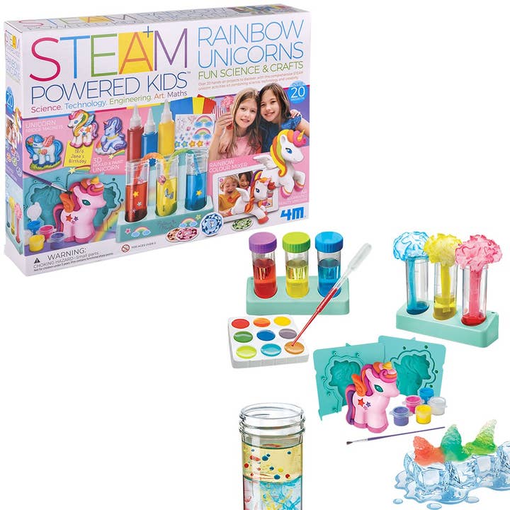 The Toy Network - Wholesale Toy Set - Kids - STEAM/Rainbow Unicorns
