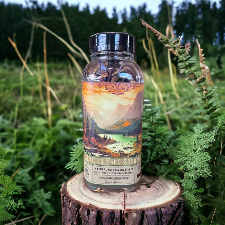 Montana Farmacy - Wholesale Loose Tea - Glacier National Park Montana Sunrise Artist Series4