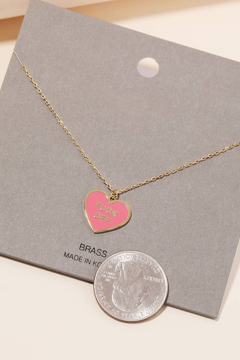 Anarchy Street - Vendita all'ingrosso Collana con ciondolo/pendaglio - Collana con ciondolo a forma di cuore1