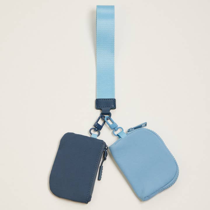 Lilla Haven - Wholesale Wristlet - Dual Color Coin Purse Key Chain Wristlet2