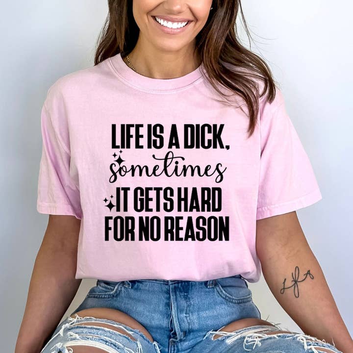 La vita è una stronza - Bella Canvas per la vendita all'ingrosso da parte di LA Shirt Company