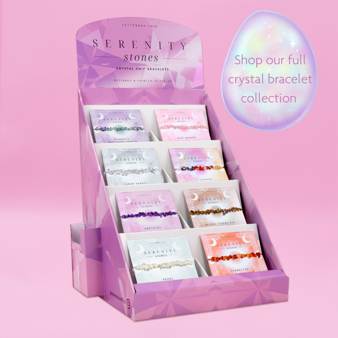 Letterbox Love Bracelets - Wholesale Beaded Bracelet - Opalite Genuine Crystal Chip Bracelet 4