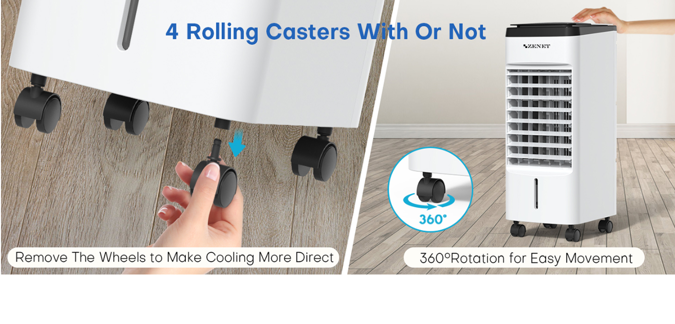 Zenet GmbH – wholesale Air freshener – Air cooler Zenet Zet-483 cooling and air purification2