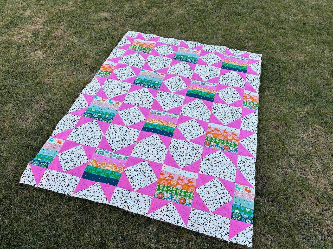 AllisonRamsing.com - Wholesale Craft Supplies - Sawtooth Stripes 2.0 Quilt Pattern - Printed 2