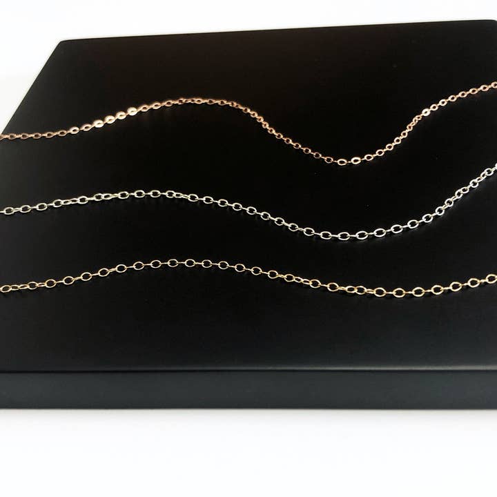 SEQAY - Wholesale Pendant/Charm Necklace - Delicate moonstone necklace, rainbow moonstone, 925 sterling silver, goldfill, rose gold filled, minimalistic jewelry for women3