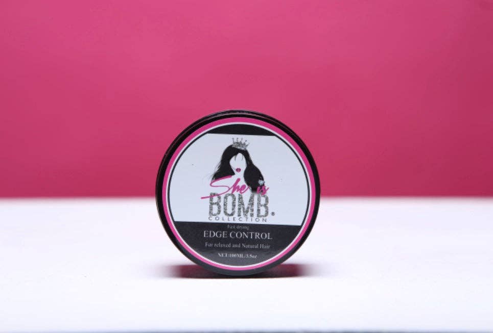She Is Bomb Collection - Wholesale Hair Styling Gel/Mousse - Fast Drying Edge Control 3.5oz1