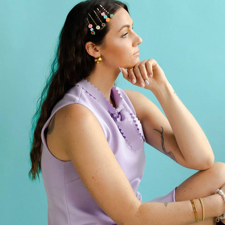 Park and Buzz - Venta al por mayor Horquillas para el pelo - Horquillas de pelo Cha-Cha ensalada de frutas2