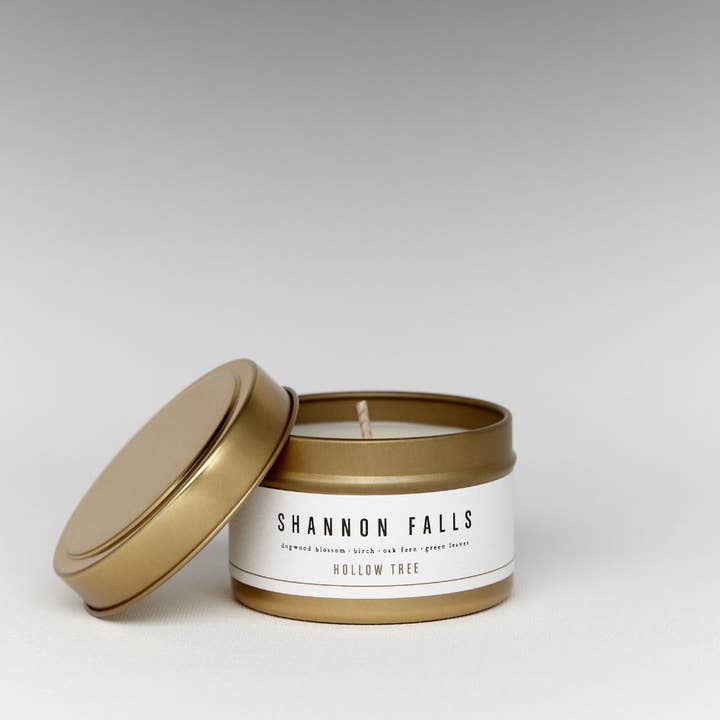 Hollow Tree Candle Co - Wholesale Travel Candles - Shannon Falls - Travel Candle 4 oz