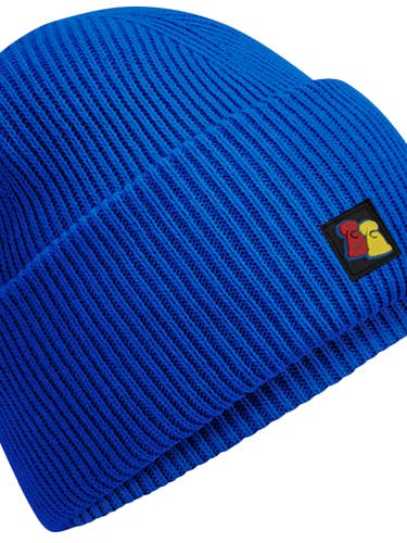 Bright Royal Ribbed Beanie for wholesale by Big Bobble Hats