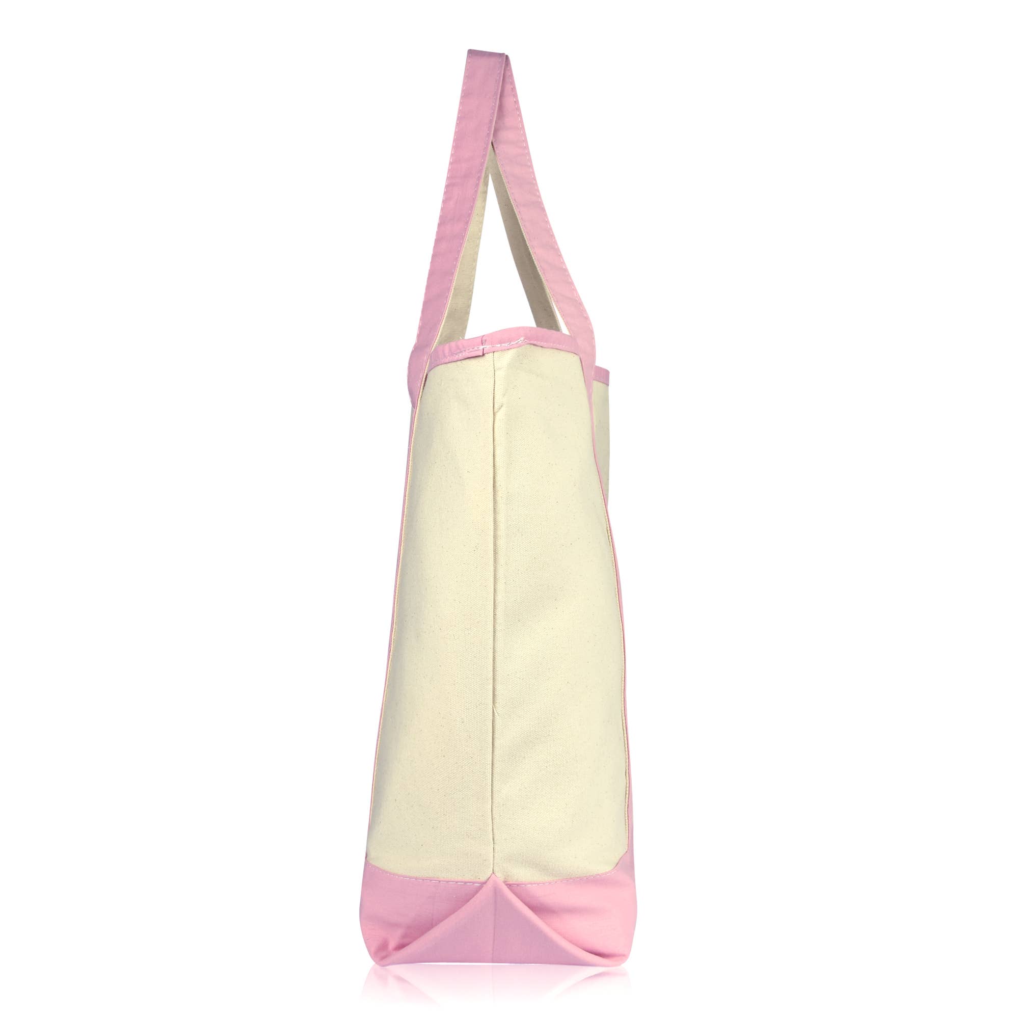 Dalix - Wholesale Tote Bag - Women's - DALIX 22" Open Top Heavy Duty Deluxe Tote Bag Outer Pocket39