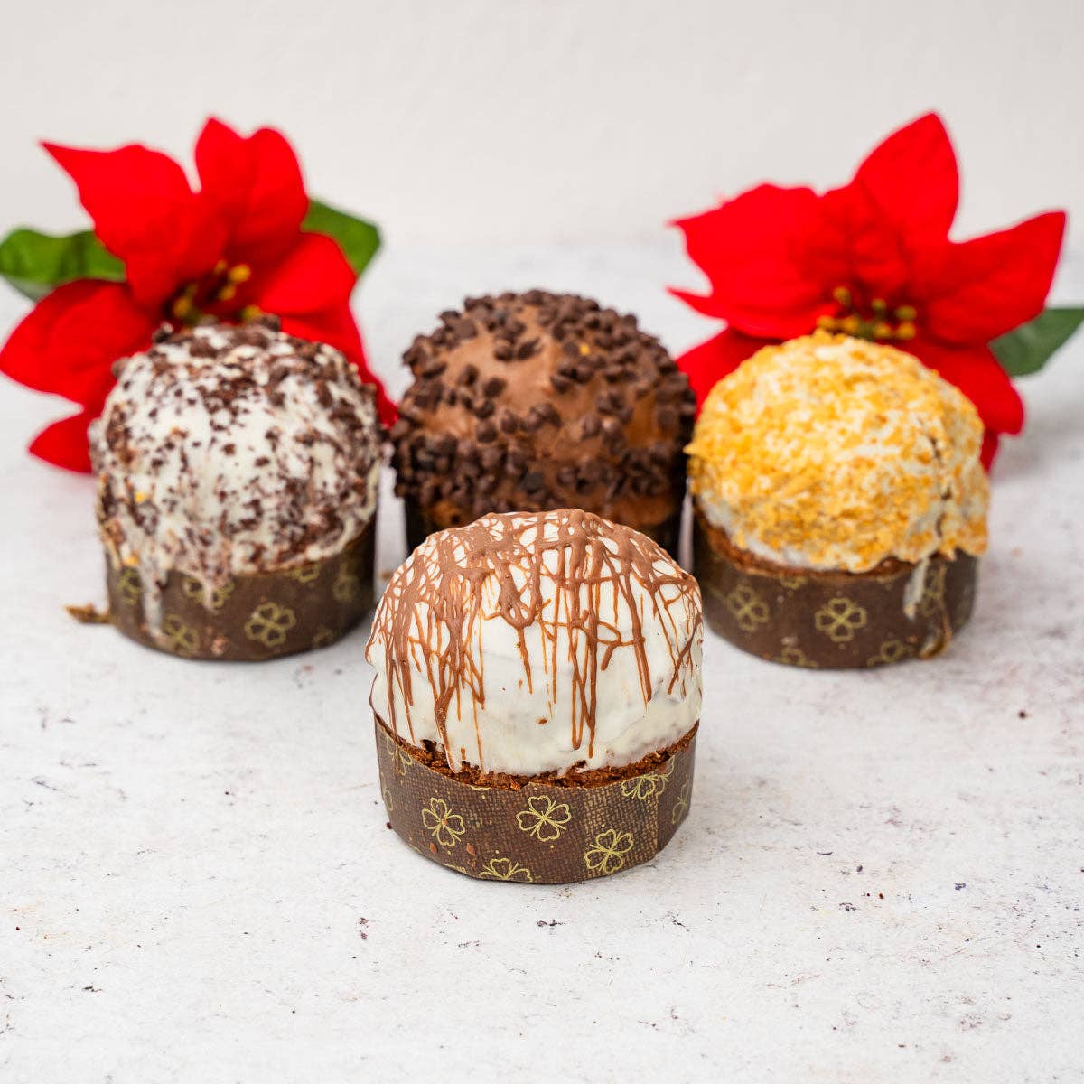 Sicilyaddict - Wholesale Cake - Artisanal mini panettone with ciokostelle flavor 150g1