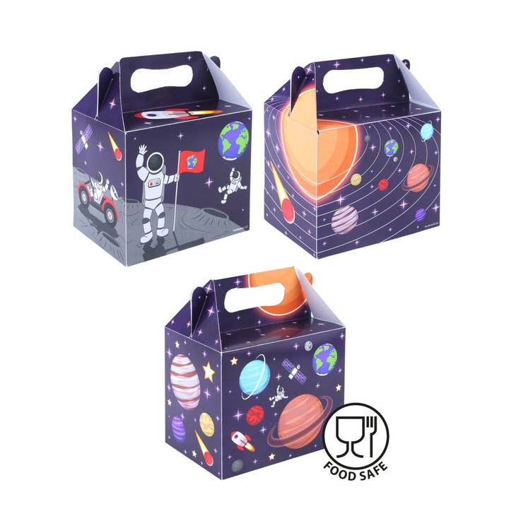 Space Party Food Boxes for wholesale by Kids Party Craft