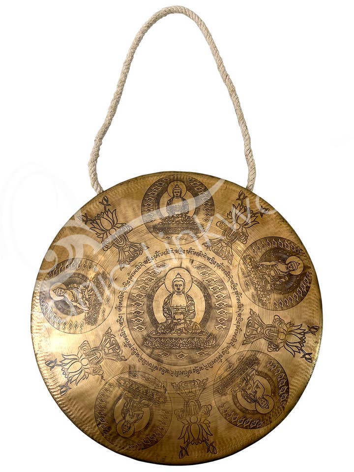 (KG)GONG - BOUDDHA 11,5-12"DIAM. pour la vente par Oceanic Linkways Inc