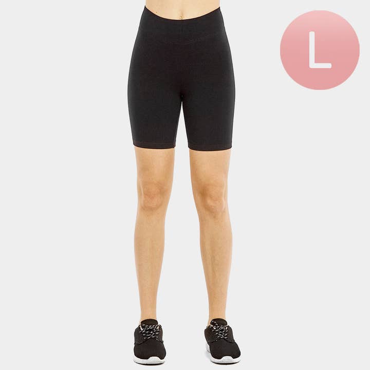 Sensibling Corp. - Wholesale Athletic Shorts - Women's - Ladies High Waisted 15 Inch Outseam Shorts Leggings