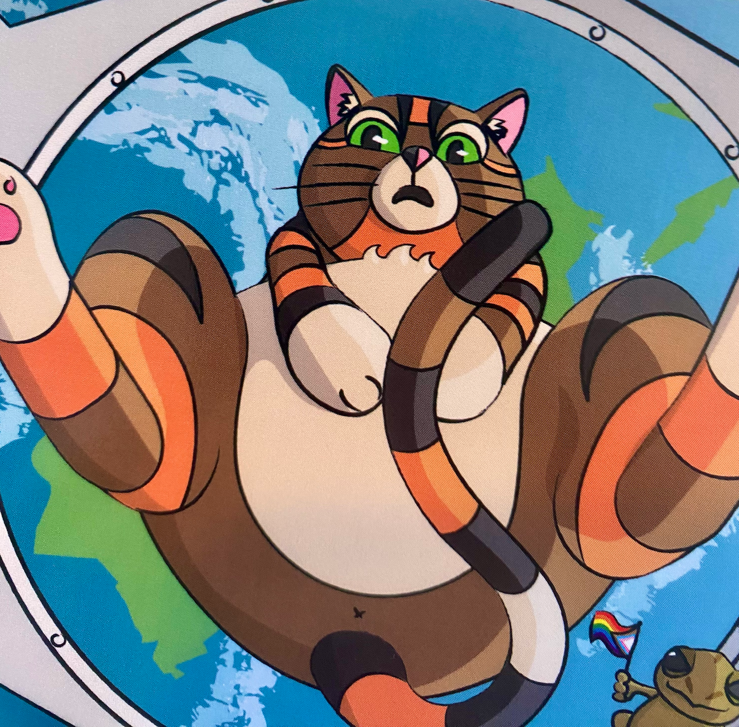 Rye & Co. - Wholesale Postcard - Rye and YiYi Space Station Adventure Post Card3