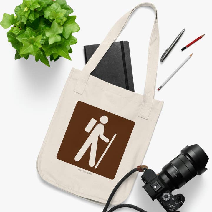 Trail Sign Tote for wholesale by Mabel Grace Crafts