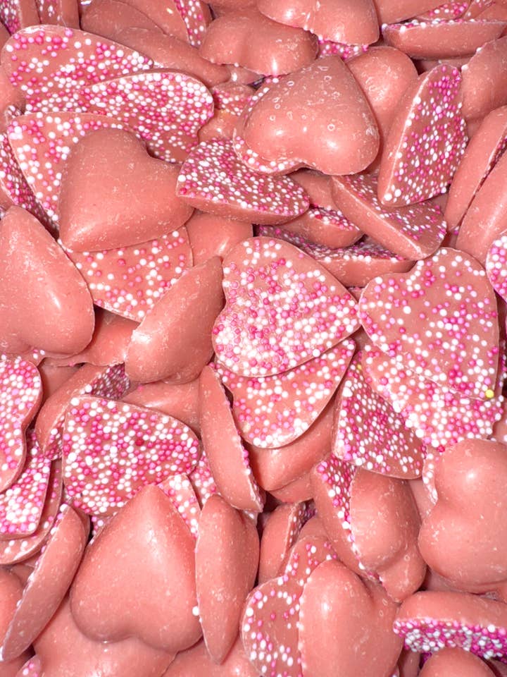 Strawberry Heart Chocolates for wholesale by Sweet On You