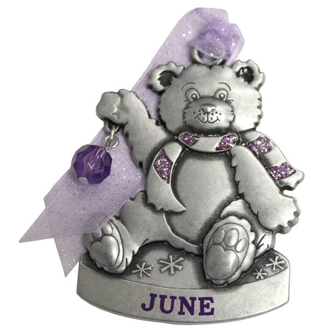 Gloria Duchin - Wholesale Ornament - Birthstone Bear Ornament5