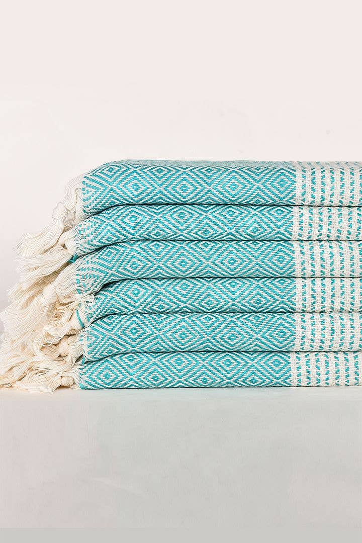 Bes Home Design - Wholesale Bath Towel - 100% Cotton Pestemal Turkish Bath Towel 35"x66"(90x170cm)3