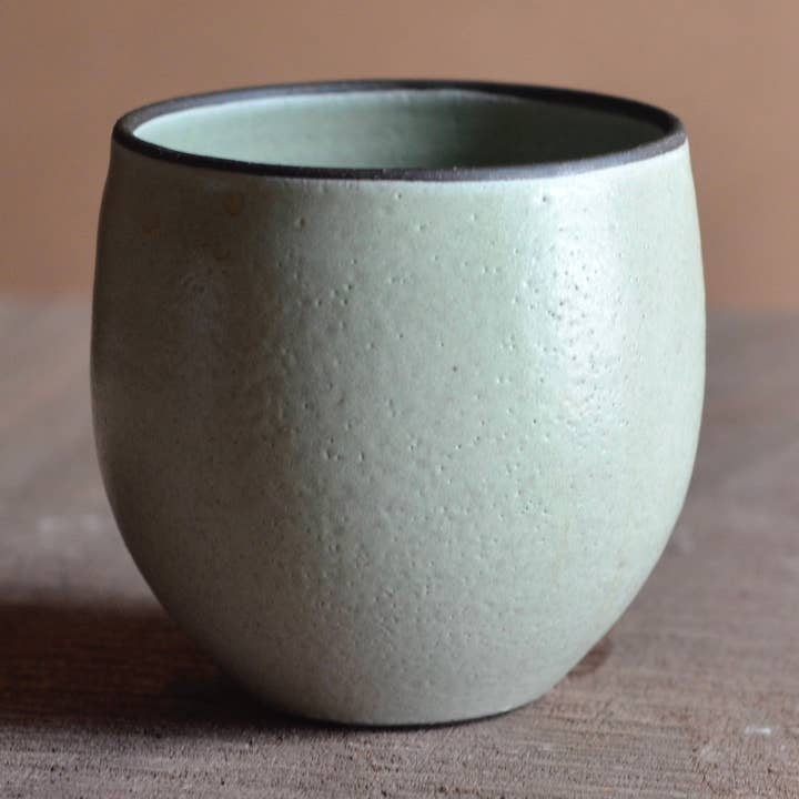 Cup - Mossy - 16 ounces for wholesale by Rose Line Pottery