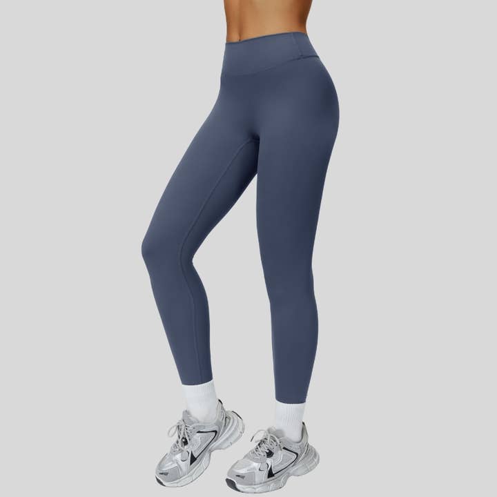 WONDERXFANS - Wholesale Athletic/Lounge Leggings - Women's - High-waisted V-neck leggings at the back1