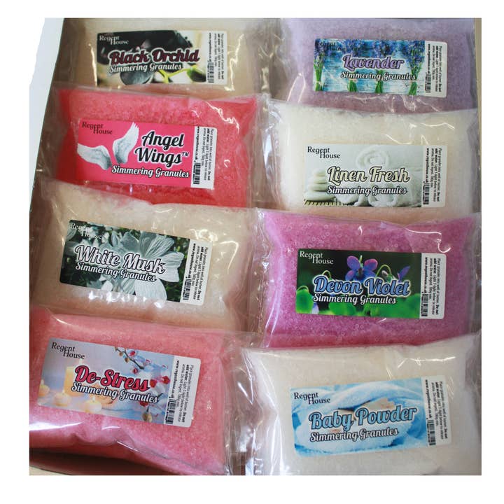 Regent House – wholesale Retailer display – Home & Living – Bestsellers Assorted Simmering Granules1