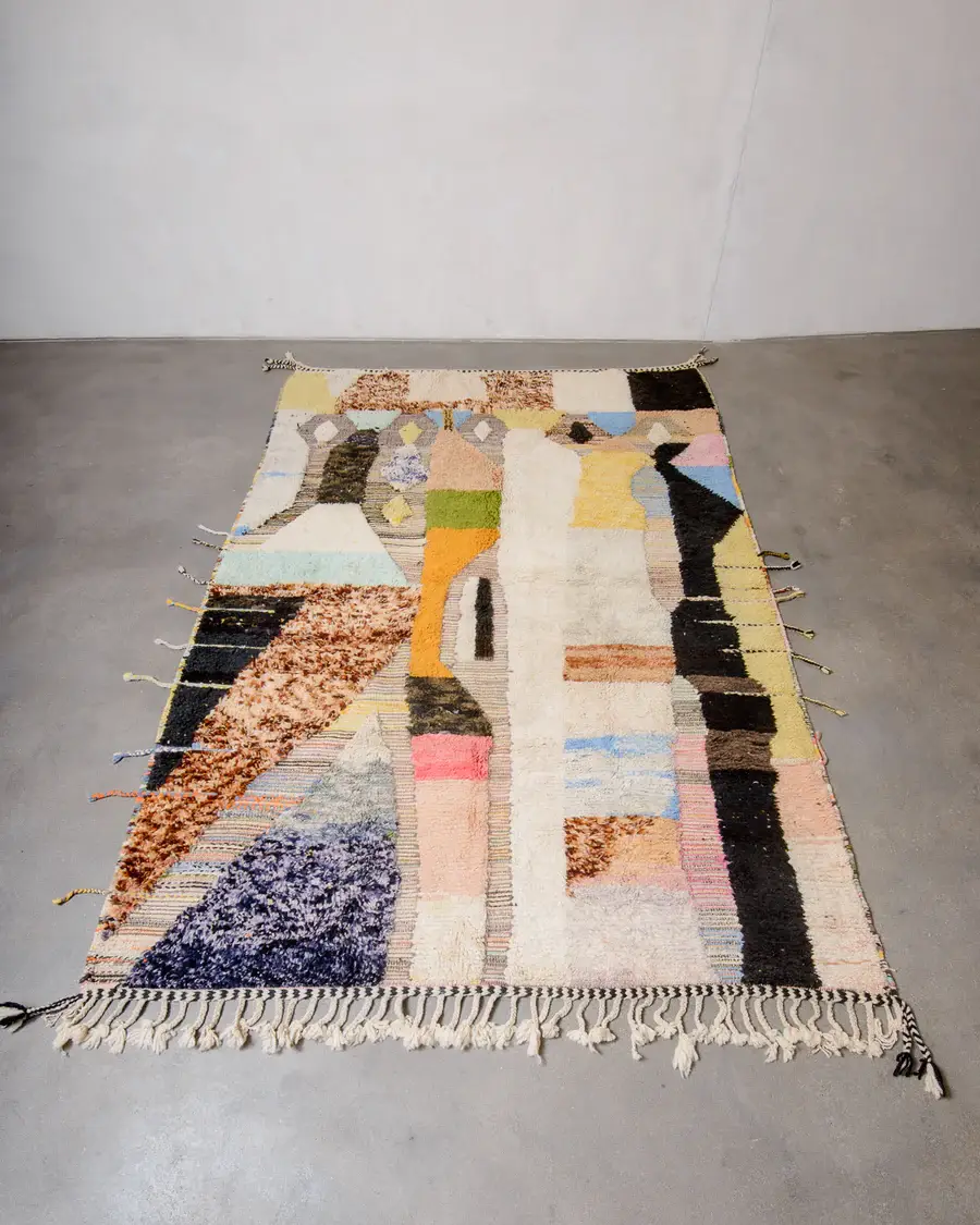 BerberNest - Wholesale Area Rug - Hand Tufted multicolor Moroccan Rug, Shag Rug, Area Rug1