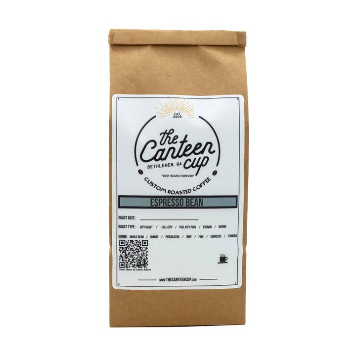 Espresso Bean for wholesale by The Canteen Cup Roastery