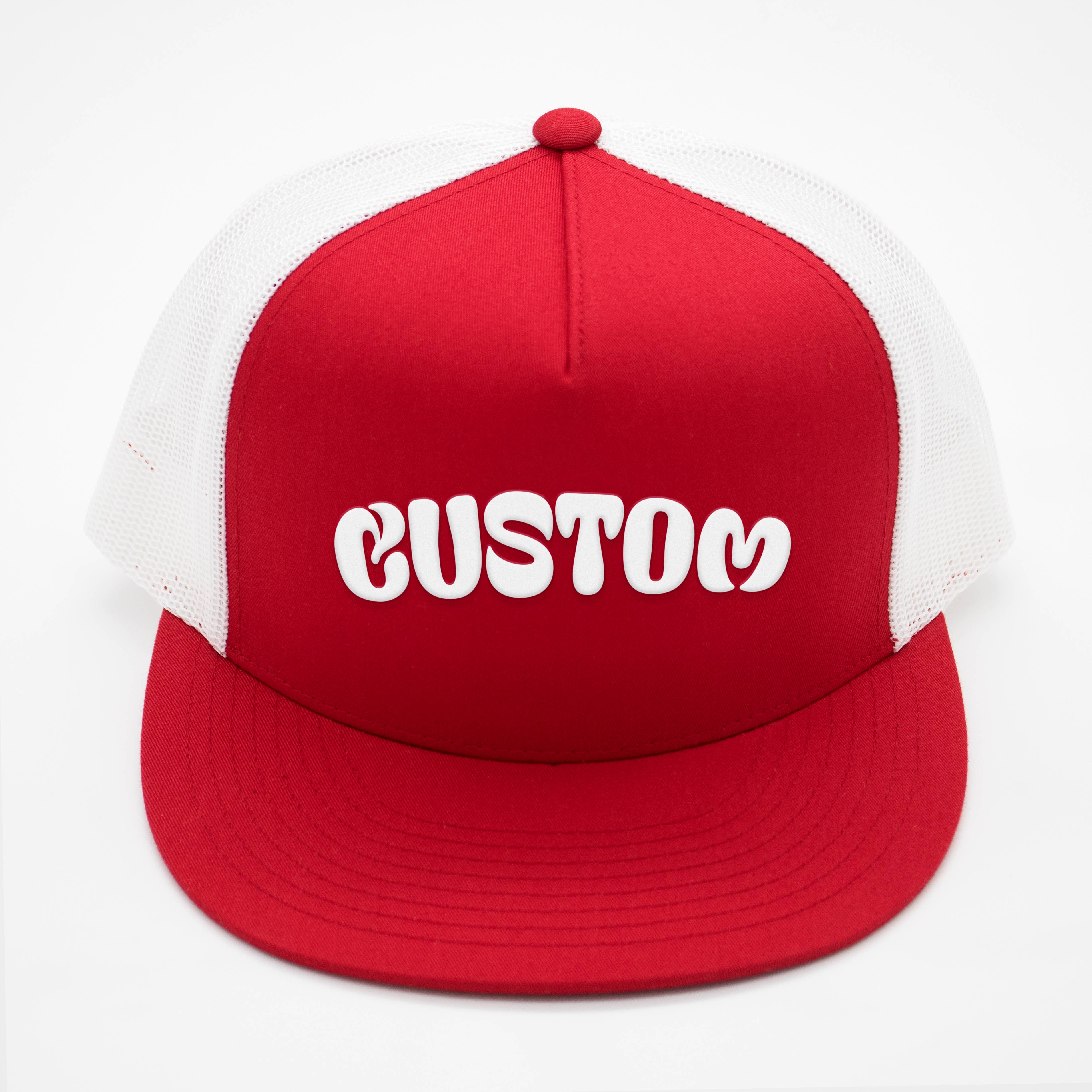 Nobullwoman Apparel - Wholesale Trucker Hat - Unisex - CUSTOM TEXT Raised Print Snapback Trucker Hats18