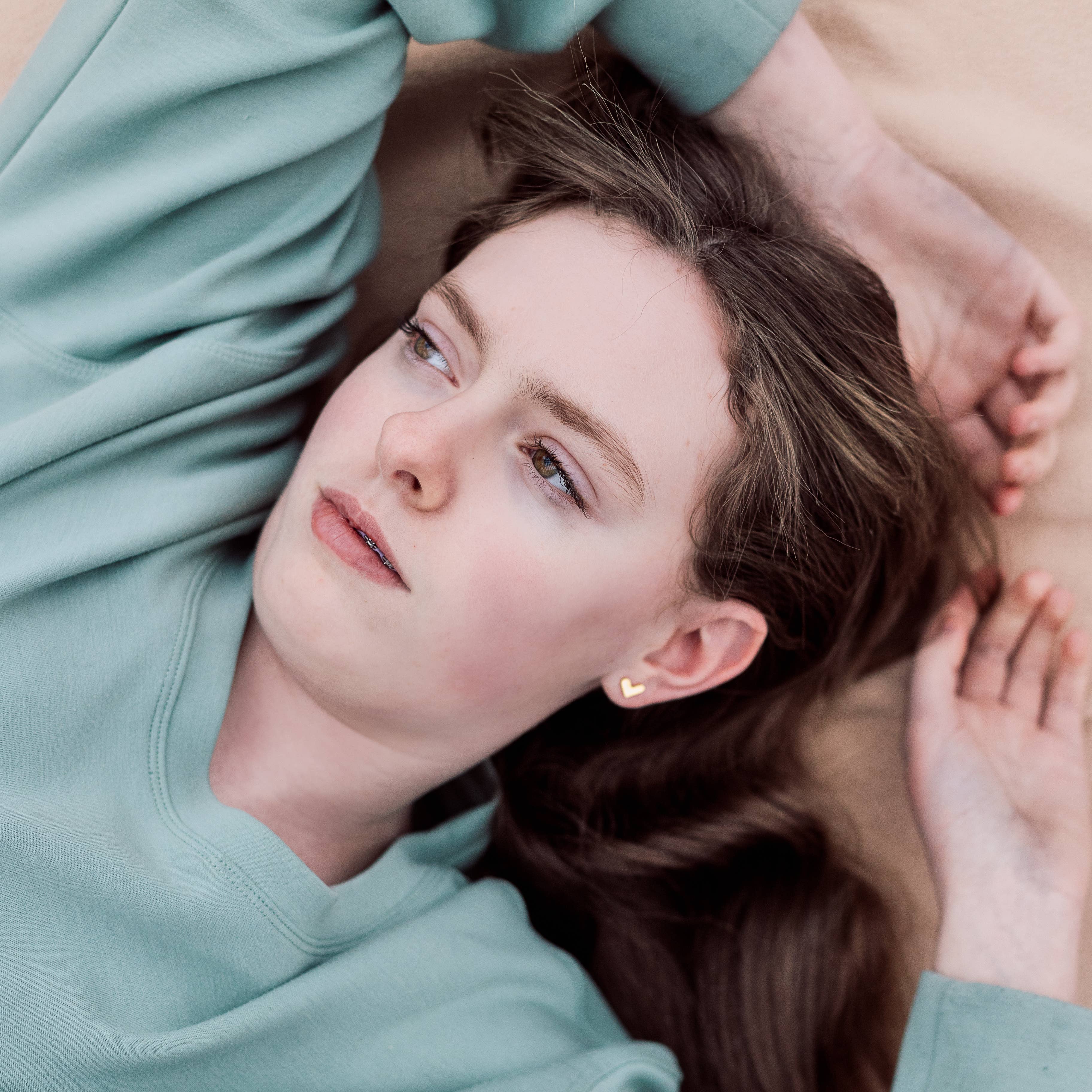 Steel & Clover - Vente Clous d'oreille - Boucle d'oreille à tige Heart Valley1