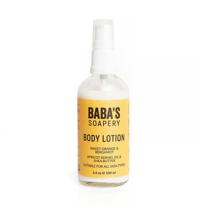 Body Lotion - Orange and Bergamot for wholesale by Baba's Soapery