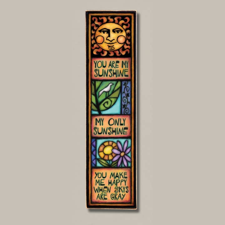 WA895 - You Are My Sunshine Wall Art for wholesale by Macone Clay / Spooner Creek