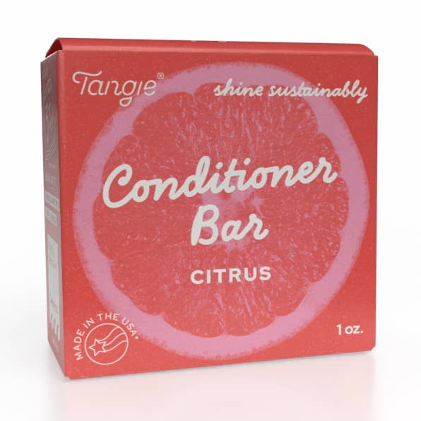 Barre d'Après-Shampoing Tangie Citrus Sans Plastique, Adoucissant, Brillance pour la vente par Tangie LLC