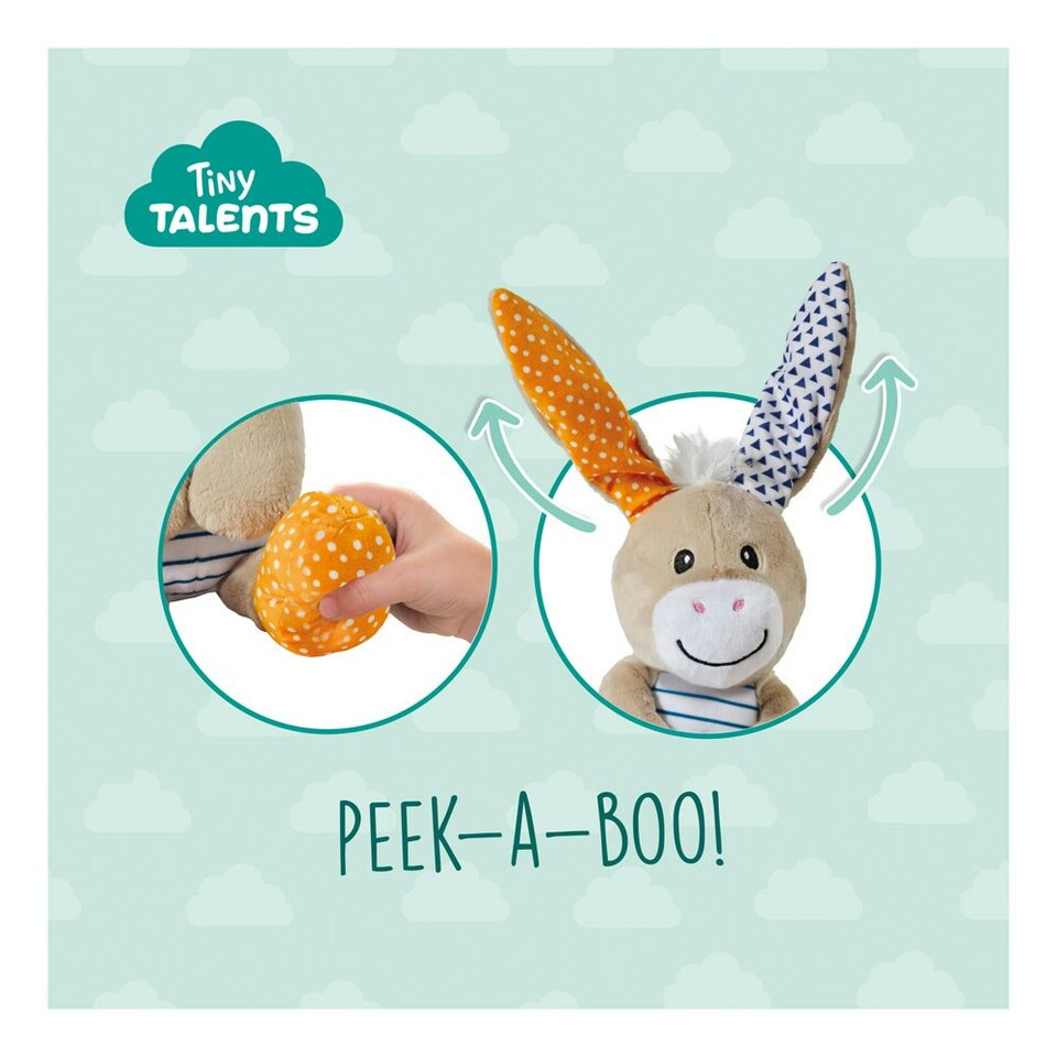 Robbie Toys Ltd – Peluche - Crianças e bebés por atacado – Burro - Peluche de esconder e mostrar2