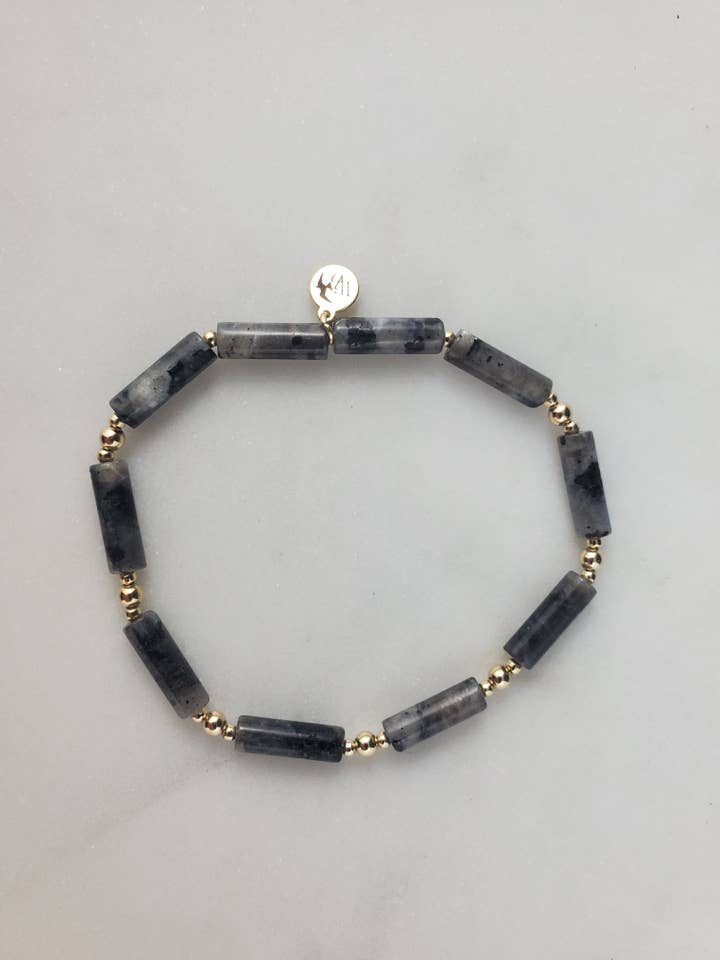 Bracciale Canalizzato - Labradorite per la vendita all'ingrosso da parte di Wanderbird