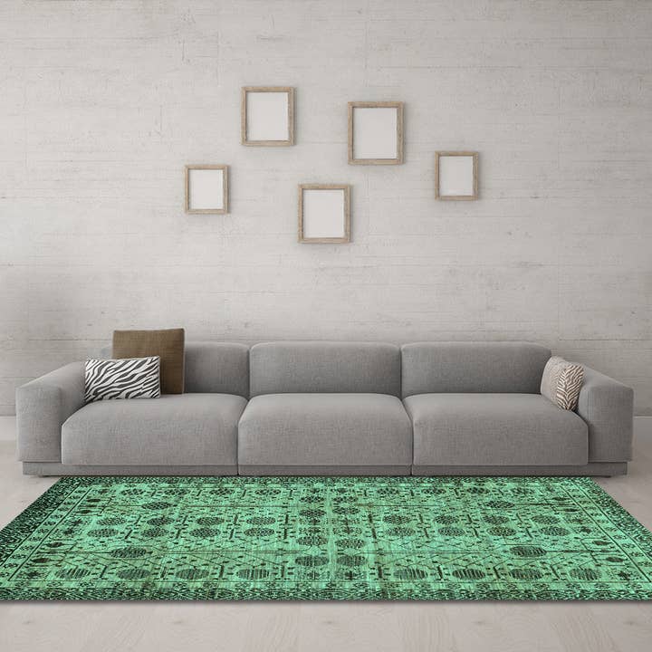 Tapis Southwestern Turquoise Country Area lavables en machine pour la vente par Ahgly